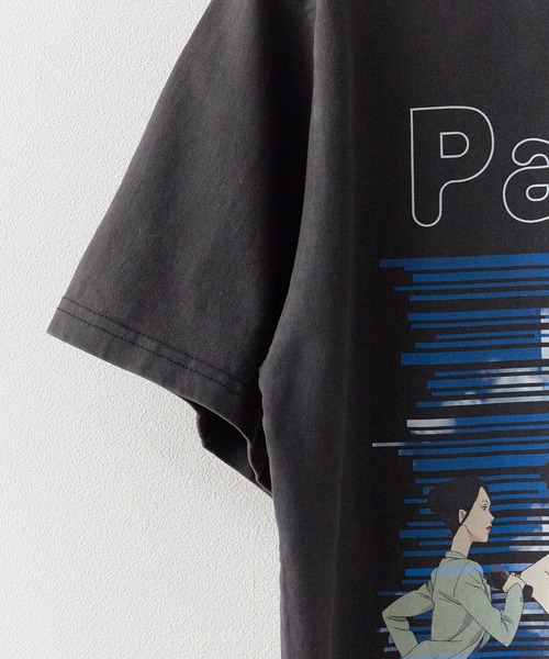 PAPRIKA(パプリカ)の「Paprika T-shit パプリカ Tシャツ プリントTシャツ 秋 秋服 2026年秋冬(Tシャツ/カットソー・メンズ・ホワイト/ブラック/ブラック系/ブラック系1/ブラック系2・S/M/L/XL)」の13枚目の写真