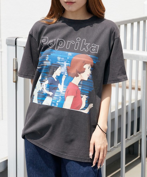PAPRIKA(パプリカ)の「Paprika T-shit パプリカ Tシャツ プリントTシャツ 秋 秋服 2026年秋冬(Tシャツ/カットソー・メンズ・ホワイト/ブラック/ブラック系/ブラック系1/ブラック系2・S/M/L/XL)」の16枚目の写真