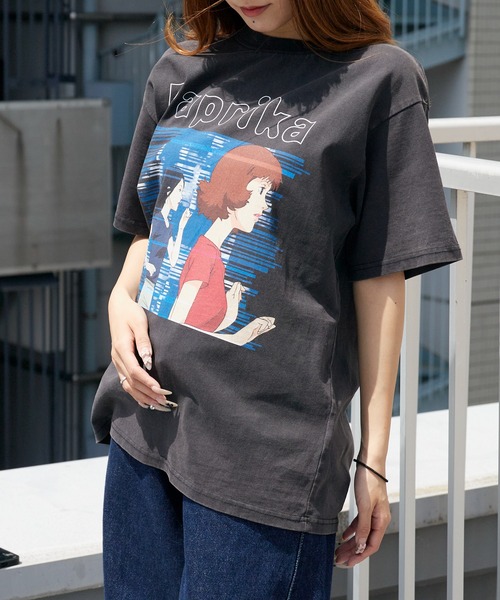 PAPRIKA(パプリカ)の「Paprika T-shit パプリカ Tシャツ プリントTシャツ 秋 秋服 2026年秋冬(Tシャツ/カットソー・メンズ・ホワイト/ブラック/ブラック系/ブラック系1/ブラック系2・S/M/L/XL)」の17枚目の写真