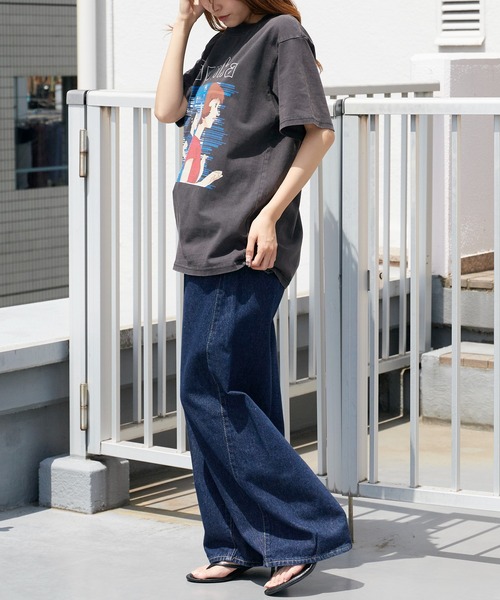 PAPRIKA(パプリカ)の「Paprika T-shit パプリカ Tシャツ プリントTシャツ 秋 秋服 2026年秋冬(Tシャツ/カットソー・メンズ・ホワイト/ブラック/ブラック系/ブラック系1/ブラック系2・S/M/L/XL)」の19枚目の写真