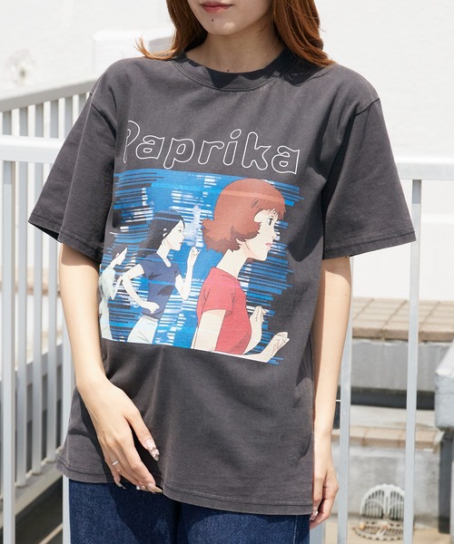 PAPRIKA(パプリカ)の「Paprika T-shit パプリカ Tシャツ プリントTシャツ 秋 秋服 2026年秋冬(Tシャツ/カットソー・メンズ・ホワイト/ブラック/ブラック系/ブラック系1/ブラック系2・S/M/L/XL)」の20枚目の写真