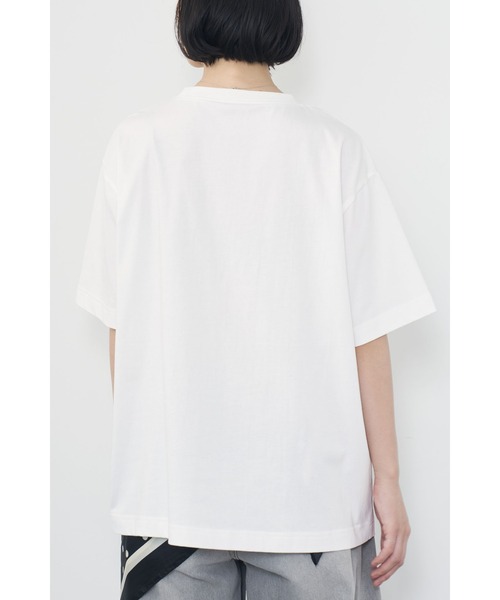 Limue(リミュ)の「ロゴBIGTee(Tシャツ/カットソー・レディース・チャコールグレー/ホワイト・FREE)」の15枚目の写真