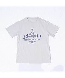 MINOR PLANET（マイナープラネット）の「マイナープラネット【MINOR PLANE】- 半袖Tシャツ【 Mood Follows Action Tee Grey MP-ACC-00045】（Tシャツ/カットソー）」