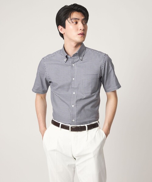 A DAY IN THE LIFE UNITED ARROWS(アデイインザライフユナイテッドアローズ)の「ロイヤル オックスフォード ボタンダウンシャツ-イージーケア-<A DAY IN THE LIFE>(シャツ/ブラウス・メンズ・ライトブルー/ホワイト/ロイヤルブルー・S/XL/M/L)」の1枚目の写真