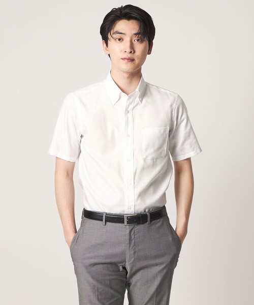 A DAY IN THE LIFE UNITED ARROWS(アデイインザライフユナイテッドアローズ)の「ロイヤル オックスフォード ボタンダウンシャツ-イージーケア-<A DAY IN THE LIFE>(シャツ/ブラウス・メンズ・ライトブルー/ホワイト/ロイヤルブルー・S/XL/M/L)」の4枚目の写真