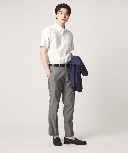 A DAY IN THE LIFE UNITED ARROWS(アデイインザライフユナイテッドアローズ)の「ロイヤル オックスフォード ボタンダウンシャツ-イージーケア-<A DAY IN THE LIFE>(シャツ/ブラウス・メンズ・ライトブルー/ホワイト/ロイヤルブルー・S/XL/M/L)」の6枚目の写真