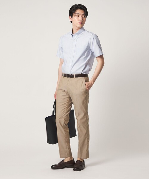 A DAY IN THE LIFE UNITED ARROWS(アデイインザライフユナイテッドアローズ)の「ロイヤル オックスフォード ボタンダウンシャツ-イージーケア-<A DAY IN THE LIFE>(シャツ/ブラウス・メンズ・ライトブルー/ホワイト/ロイヤルブルー・S/XL/M/L)」の9枚目の写真