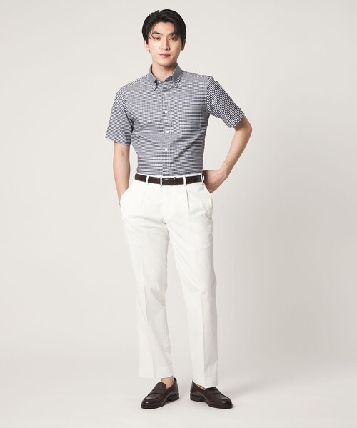 A DAY IN THE LIFE UNITED ARROWS(アデイインザライフユナイテッドアローズ)の「ロイヤル オックスフォード ボタンダウンシャツ-イージーケア-<A DAY IN THE LIFE>(シャツ/ブラウス・メンズ・ライトブルー/ホワイト/ロイヤルブルー・S/XL/M/L)」の12枚目の写真