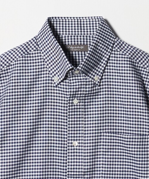 A DAY IN THE LIFE UNITED ARROWS(アデイインザライフユナイテッドアローズ)の「ロイヤル オックスフォード ボタンダウンシャツ-イージーケア-<A DAY IN THE LIFE>(シャツ/ブラウス・メンズ・ライトブルー/ホワイト/ロイヤルブルー・S/XL/M/L)」の18枚目の写真
