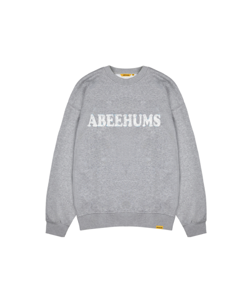 ABEEHUMS（アビハムズ）の「ヴィンテージロゴスウェットシャツ ABH357-111 メランジグレー（スウェット・レディース・ミックスグレー・SMALL/MEDIUM）」の3枚目の写真