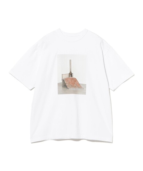BEAMS T(ビームスティー)の「Esteban Jefferson / T-shirt②(Tシャツ/カットソー・メンズ・ホワイト・XL/L/M/S)」の2枚目の写真