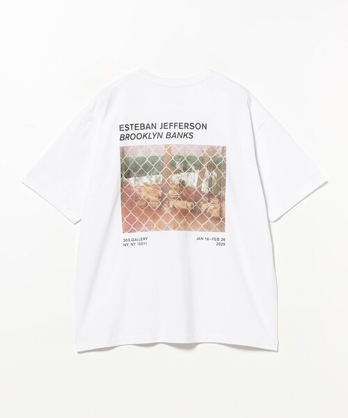 BEAMS T(ビームスティー)の「Esteban Jefferson / T-shirt②(Tシャツ/カットソー・メンズ・ホワイト・XL/L/M/S)」の4枚目の写真
