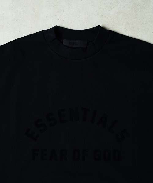 FOG ESSENTIALS(エフオージーエッセンシャルズ)の「"08"≪FOG ESSENTIALS≫フロントロゴ ヘビーウェイト Tシャツ(Tシャツ/カットソー・メンズ・スミクロ/ブラック・M/L/XL)」の3枚目の写真
