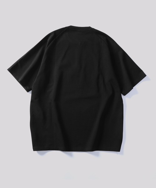 TOBEE(トゥビー)の「【TOBEE】ルーズシルエットプルオーバー半袖 ハーフジップTシャツ(Tシャツ/カットソー・メンズ・グレー/ブラック・MEDIUM/LARGE/X-LARGE)」の14枚目の写真