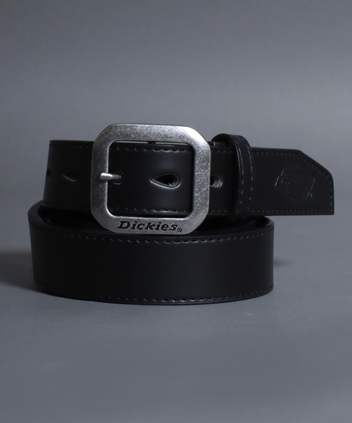 Dickies(ディッキーズ)の「Dickies/ディッキーズ 35mm アソート PUレザーベルト PUスエードベルト(ベルト・メンズ・ホワイト/ブラック/ダークブラウン/ブラウン/ブラウン系その他/ブラック系その他2/ブラウン系その他2・FREE)」の1枚目の写真