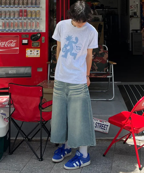 INTEMPOMOOD(インテンポムード)の「オオティディグラフィックTシャツ : 2カラー(Tシャツ/カットソー・メンズ・グレー/ネイビー・MEDIUM/LARGE)」の8枚目の写真