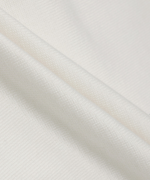 247SERIES(247シリーズ)の「スーピマコットンカラー ハーフニット WHITE(ニット/セーター・メンズ・ホワイト・X-SMALL/SMALL/MEDIUM/LARGE/X-LARGE)」の6枚目の写真