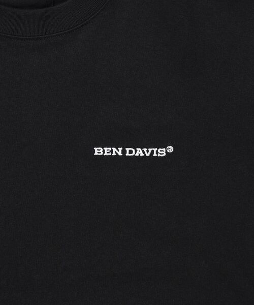 BEN DAVIS(ベンデイビス)の「【BEN DAVIS(ベンデイビス)】 LABELS TEE / Tシャツ 半袖 クルーネック 刺繍 ワンポイント プリント ユニセックス オーバーサイズ(Tシャツ/カットソー・メンズ・ブラック/グリーン系その他3/ホワイト・LARGE/MEDIUM/X-LARGE)」の9枚目の写真