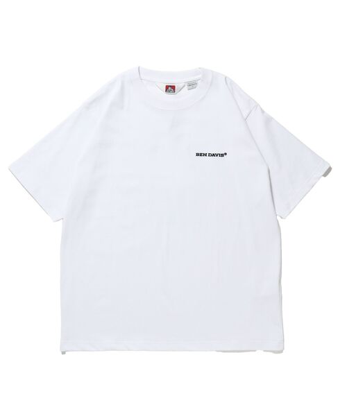 BEN DAVIS(ベンデイビス)の「【BEN DAVIS(ベンデイビス)】 LABELS TEE / Tシャツ 半袖 クルーネック 刺繍 ワンポイント プリント ユニセックス オーバーサイズ(Tシャツ/カットソー・メンズ・ブラック/グリーン系その他3/ホワイト・LARGE/MEDIUM/X-LARGE)」の16枚目の写真