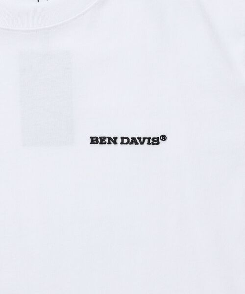 BEN DAVIS(ベンデイビス)の「【BEN DAVIS(ベンデイビス)】 LABELS TEE / Tシャツ 半袖 クルーネック 刺繍 ワンポイント プリント ユニセックス オーバーサイズ(Tシャツ/カットソー・メンズ・ブラック/グリーン系その他3/ホワイト・LARGE/MEDIUM/X-LARGE)」の14枚目の写真
