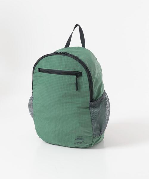 URBAN RESEARCH DOORS（アーバンリサーチドアーズ）の「URDパッカブルリュック（バックパック/リュック・メンズ・イエロー/ブラック/グリーン・-）」の14枚目の写真