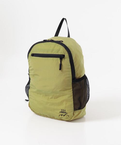 URBAN RESEARCH DOORS（アーバンリサーチドアーズ）の「URDパッカブルリュック（バックパック/リュック・メンズ・イエロー/ブラック/グリーン・-）」の5枚目の写真