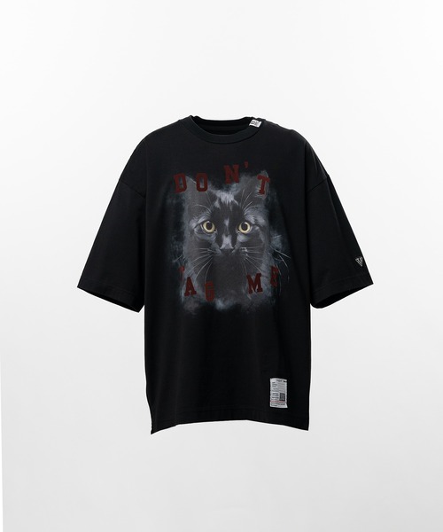 Maison MIHARA YASUHIRO（メゾンミハラヤスヒロ）の「Cat Printed T-shirt（Tシャツ/カットソー・メンズ・ホワイト/ブラック・48/44/46）」の2枚目の写真
