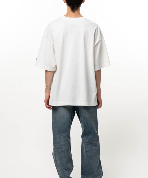 Maison MIHARA YASUHIRO（メゾンミハラヤスヒロ）の「Cat Printed T-shirt（Tシャツ/カットソー・メンズ・ホワイト/ブラック・48/44/46）」の6枚目の写真