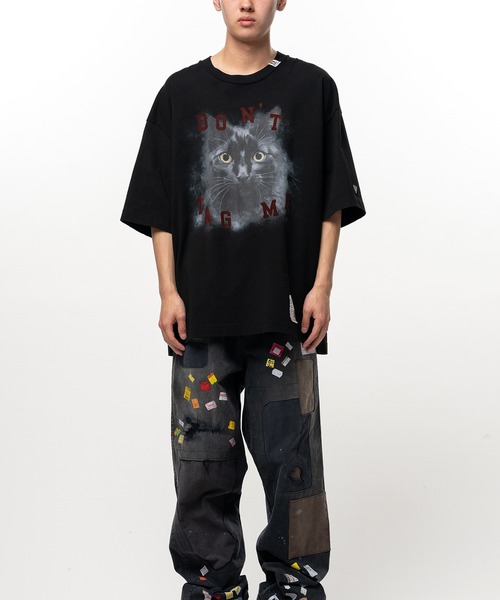 Maison MIHARA YASUHIRO（メゾンミハラヤスヒロ）の「Cat Printed T-shirt（Tシャツ/カットソー・メンズ・ホワイト/ブラック・48/44/46）」の9枚目の写真