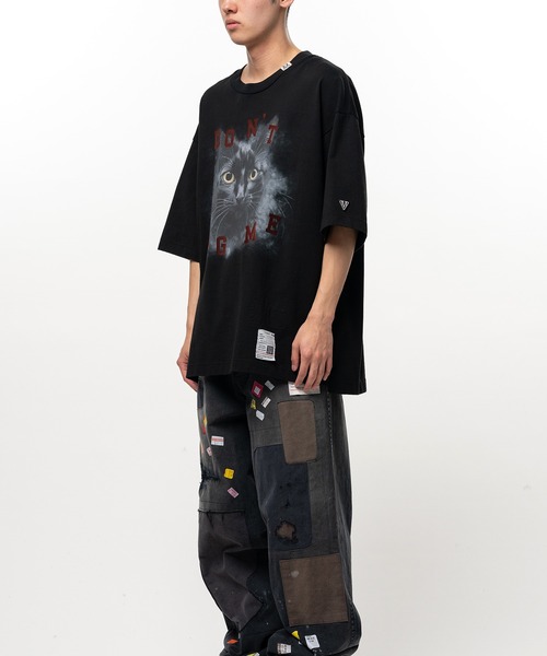 Maison MIHARA YASUHIRO（メゾンミハラヤスヒロ）の「Cat Printed T-shirt（Tシャツ/カットソー・メンズ・ホワイト/ブラック・48/44/46）」の10枚目の写真