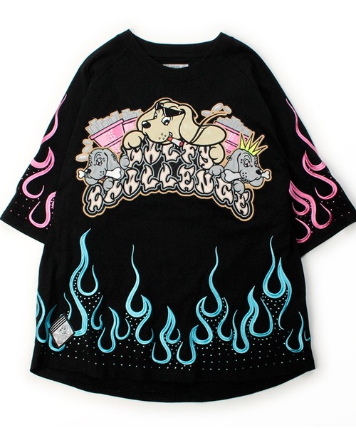 GALFY(ガルフィー)の「【GALFY/ガルフィー】ぴっかぴかパチンカス Tシャツ(Tシャツ/カットソー・メンズ・ホワイト/ブラック・L/M/XL)」の5枚目の写真