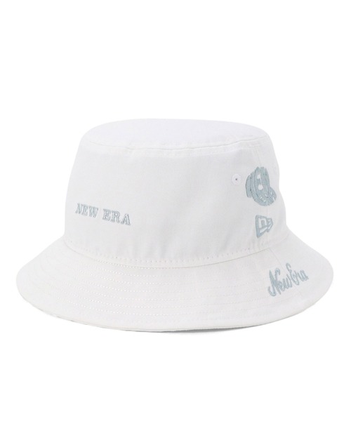 NEW ERA(ニューエラ)の「ニューエラゴルフ バケットハット アーカイブロゴ(ハット・メンズ・ホワイト/ブラック・M/L/S/M/L/XL)」の8枚目の写真