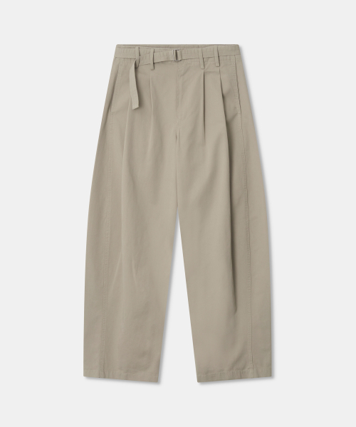 THEENDQUESTION(ジエンドクエスチョン)の「Chino belt pants / BEIGE(その他パンツ・レディース・その他・3/1/2)」の1枚目の写真