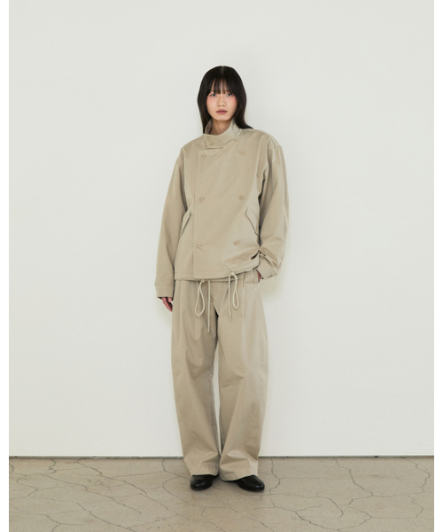 THEENDQUESTION(ジエンドクエスチョン)の「Chino belt pants / BEIGE(その他パンツ・レディース・その他・3/1/2)」の6枚目の写真