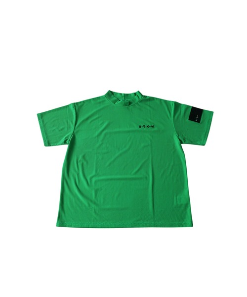 antiqua(アンティカ)の「【STCH】メッシュ生地 吸水速乾 モックネック プルオーバー(Tシャツ/カットソー・レディース・グリーン/ブルー/ブラック/ホワイト・LXL/ML)」の10枚目の写真