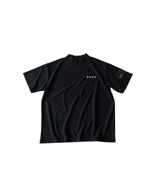 antiqua(アンティカ)の「【STCH】メッシュ生地 吸水速乾 モックネック プルオーバー(Tシャツ/カットソー・レディース・グリーン/ブルー/ブラック/ホワイト・LXL/ML)」の9枚目の写真