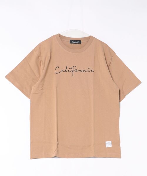 ARCHIVER(アーカイバ)の「【Bd】刺繍ロゴ 天竺 半袖クルーネックTシャツ(Tシャツ/カットソー・レディース・ベージュ/ホワイト・X-LARGE/LARGE)」の8枚目の写真
