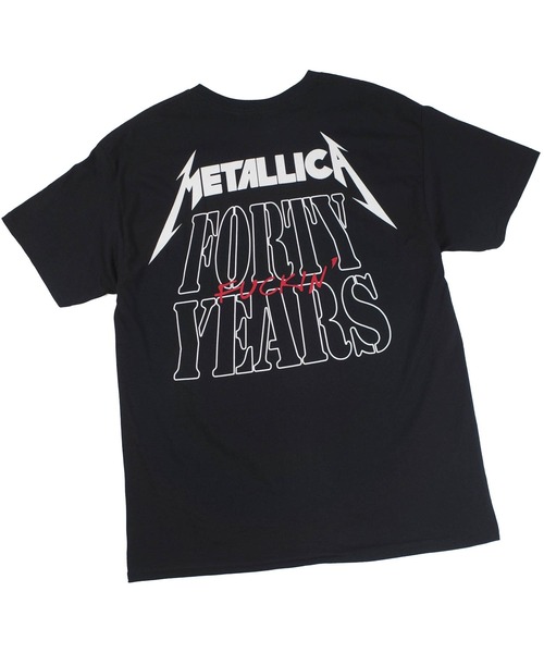 ROCK-OFF（ロックオフ）の「【ROCK-OFF】【3】METALICA FORTY YEAR T-SHIRTS（Tシャツ/カットソー・メンズ・ブラック・MEDIUM）」の2枚目の写真