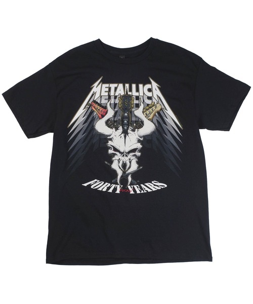 ROCK-OFF（ロックオフ）の「【ROCK-OFF】【3】METALICA FORTY YEAR T-SHIRTS（Tシャツ/カットソー・メンズ・ブラック・MEDIUM）」の3枚目の写真