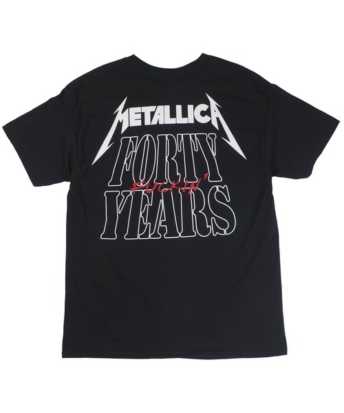 ROCK-OFF（ロックオフ）の「【ROCK-OFF】【3】METALICA FORTY YEAR T-SHIRTS（Tシャツ/カットソー・メンズ・ブラック・MEDIUM）」の9枚目の写真