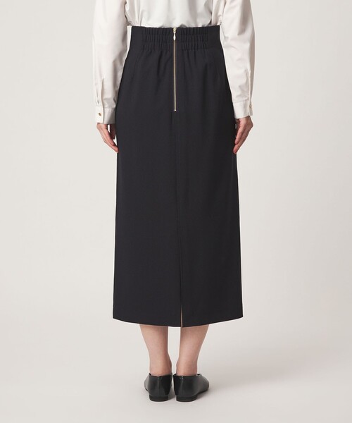 green label relaxing（グリーンレーベルリラクシング）の「［size SHORTあり］fleurie(フルリー) タイト スカート（スカート・レディース・ネイビー/ダークブラウン・SHORT/36/38）」の11枚目の写真