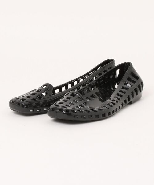 WEGO(ウィゴー)の「【jelly shoes】ジェリーローファーサンダル(サンダル・レディース・ブラック/ゴールド/その他1/シルバー・MEDIUM/LARGE)」の2枚目の写真