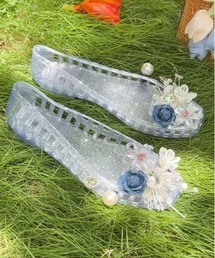 【jelly shoes】26夏最新トレンド!ジェリーローファーサンダル