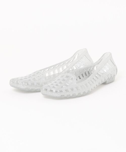 WEGO(ウィゴー)の「【jelly shoes】26夏最新トレンド!ジェリーローファーサンダル(サンダル・レディース・ブラック/ゴールド/その他1/シルバー・MEDIUM/LARGE)」の22枚目の写真