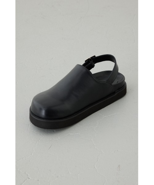 AZUL by moussy(アズールバイマウジー)の「バックベルトサボ 靴(ブーツ・レディース・ブラック・LL/LARGE/MEDIUM/SMALL)」の4枚目の写真