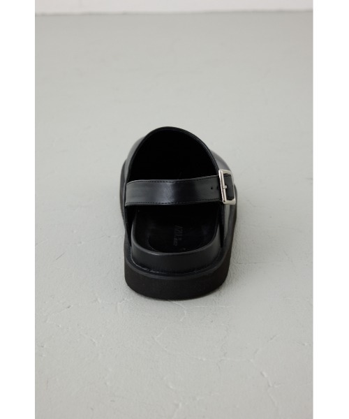 AZUL by moussy(アズールバイマウジー)の「バックベルトサボ 靴(ブーツ・レディース・ブラック・LL/LARGE/MEDIUM/SMALL)」の6枚目の写真