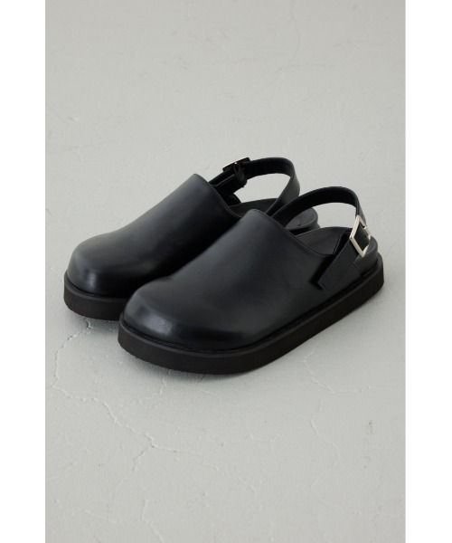 AZUL by moussy(アズールバイマウジー)の「バックベルトサボ 靴(ブーツ・レディース・ブラック・LL/LARGE/MEDIUM/SMALL)」の15枚目の写真