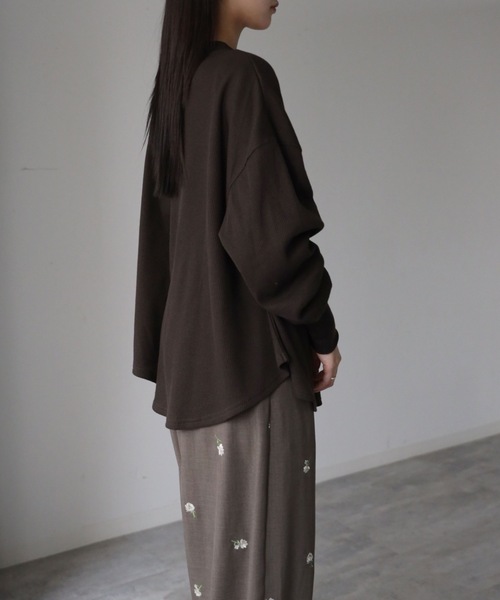model：164cm. 着用サイズ：FREE