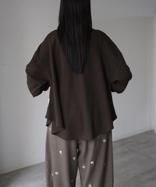 model：164cm. 着用サイズ：FREE