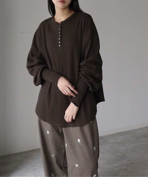 model：164cm. 着用サイズ：FREE